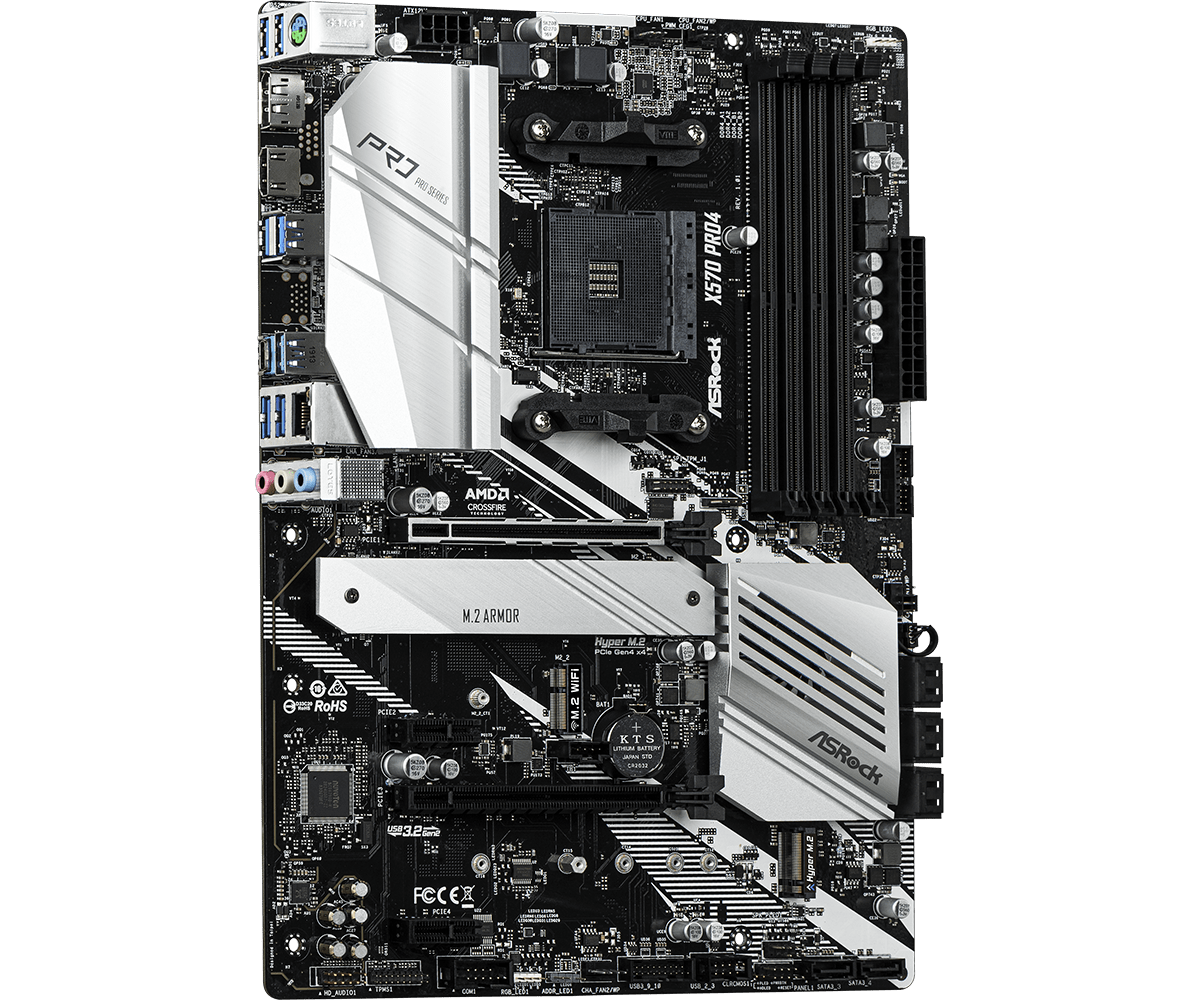 Motherboard ASROCK X570 X570 P - X870E Atx Motherboard ulasan dan harga